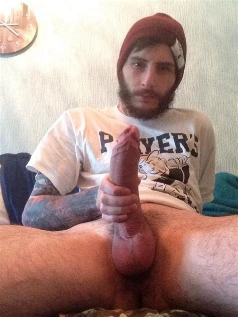 lazy sunday a self shot big cock hung white monster cock bwc hipster tattoo beard image uploaded