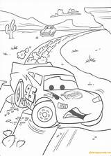Bessie Pages Mcqueen Lightning Coloring Color sketch template