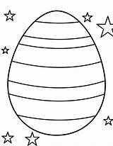Easter Egg Coloring Striped Pages Eggs Decorative Color Online Arts Printable Coloringpagesonly Ukrainian Print sketch template