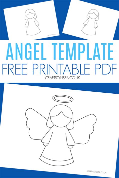 angel template printable  printable templates
