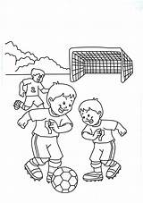 Futebol Jogando Meninos Jugando Colorear Desenho Fútbol Soccor sketch template