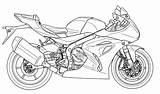 Bike Suzuki Gsx Drawing Street Tech3 Gsxr1000 R1000 Streetbike Drawings Paintingvalley sketch template