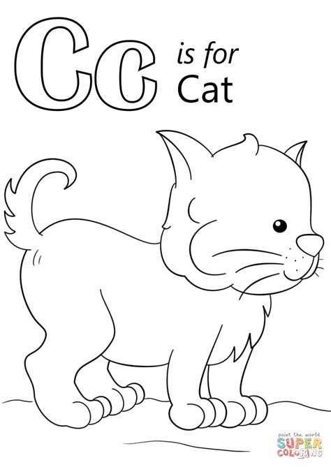 letter  coloring pages  preschoolers coloring page