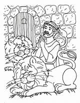 Daniel Den Lions Coloring Pages Lion sketch template