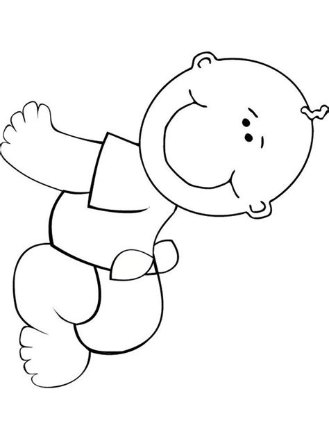 printable coloring page  baby    collection  cute baby