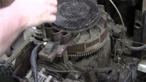 adjust coil air gap  briggs engines youtube