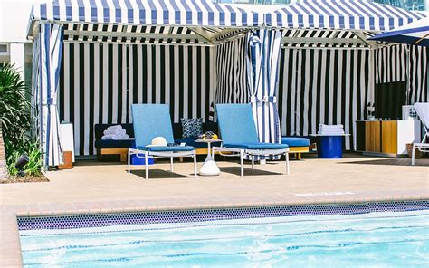 The Del Pool And Cabanas Beach Chair And Cabana Rentals