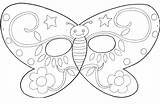Mascaras Mariposa Caretas Mascara Niños Antifaz Recortar Mariposas Decorar sketch template