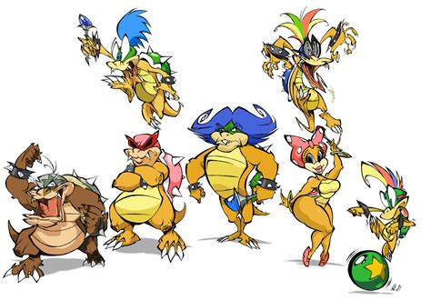 nintendo says the koopalings aren t related to bowser my nintendo news