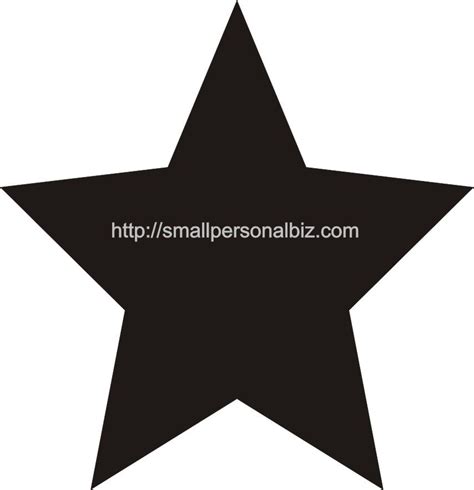 printable color stars shapes trials ireland star template