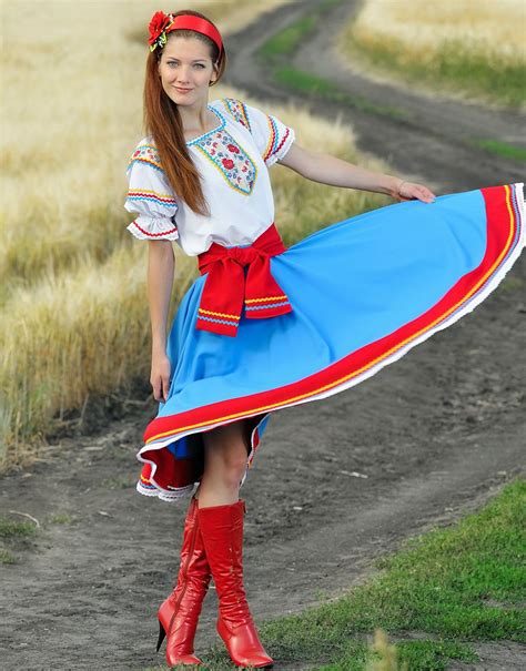 Ukrainian Dance Costume Zlata Russian Clothing Traditional
