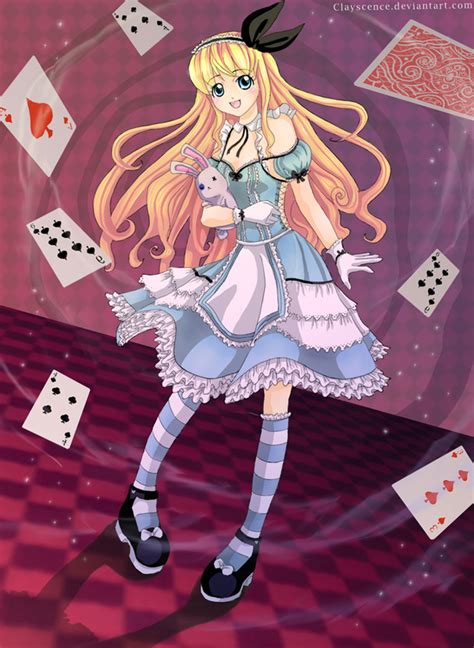 alice in wonderland by clayscence on newgrounds