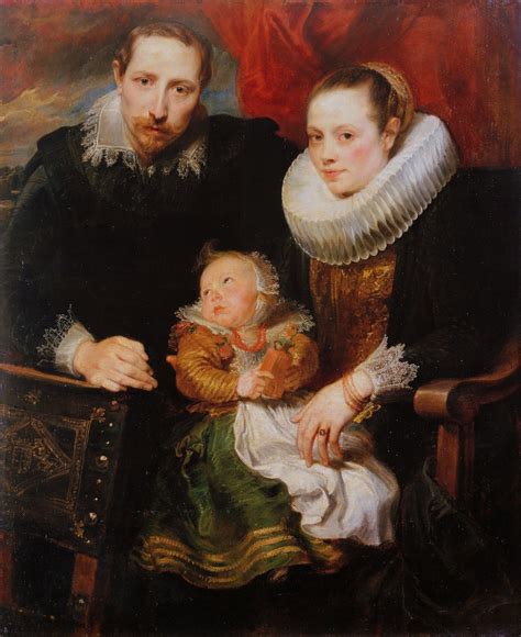 sir anthony van dyck family portrait   masterpieces  art