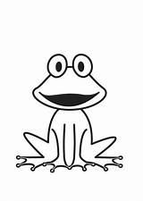 Frog Coloring Pages Template Mushroom Nl Google sketch template