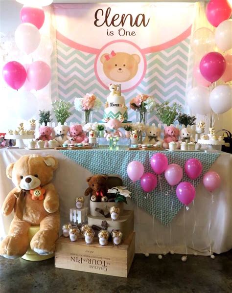 Kara S Party Ideas Teddy Bear Birthday Party Kara S