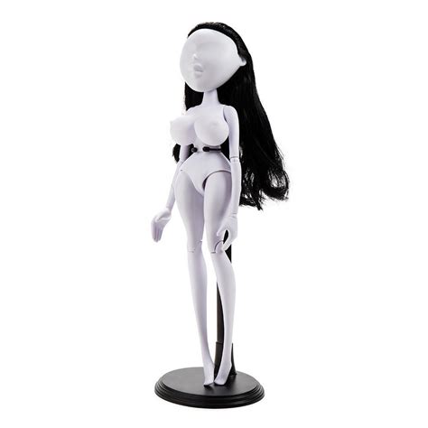 vladonna black hair diy alternative fashion doll kidrobot