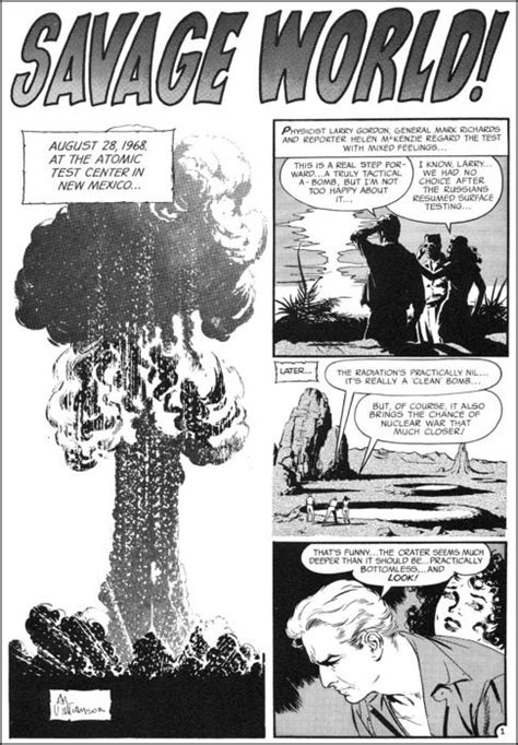 savage world buster crabbe tale by al williamson art