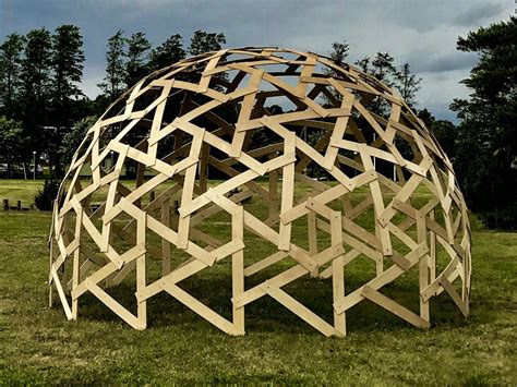 wood dome geodesic dome greenhouse technical drawings   diameter ebay geodesic dome