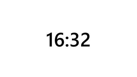 Timer For 16 Minutes And 32 Seconds Youtube