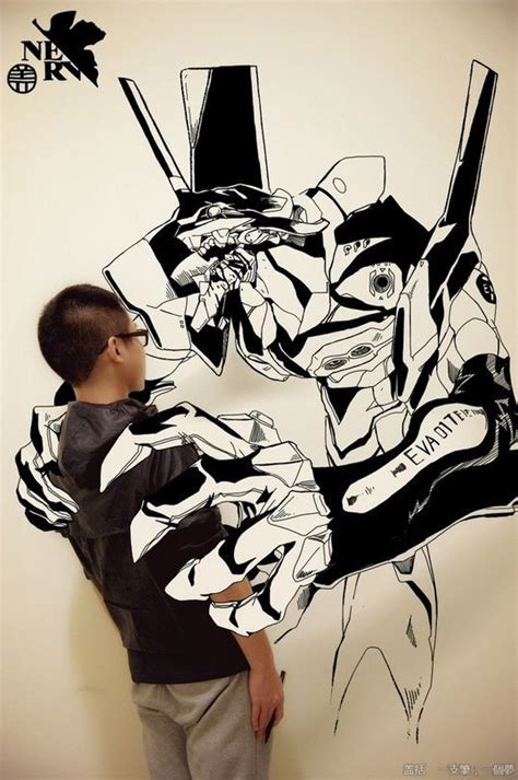 cool photos of artist trapped in his own manga art series — geektyrant