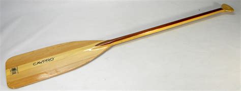 caviness wooden canoe paddle multiply laminated lightweight balance