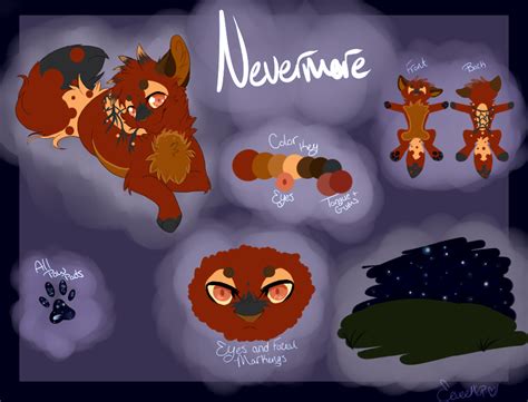 nevermore reference by eeveehop on deviantart