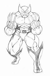 Wolverine Kolorowanki Superhero Colorir Dzieci Bestcoloringpagesforkids Practicalscrappers Malen Hulk sketch template