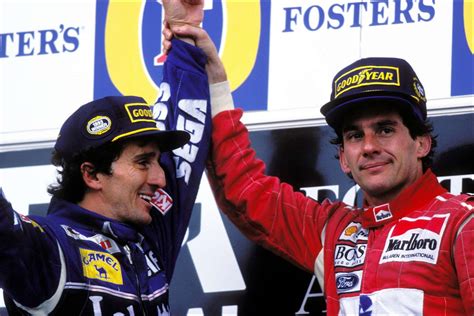 australian gp  victory  ayrton senna   race  alain prost