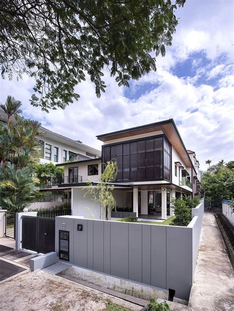 singapore architecture house modern  architecture house modern house exterior facade house
