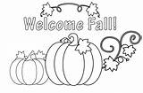 Coloring Fall Pages Welcome Choose Board Printables sketch template