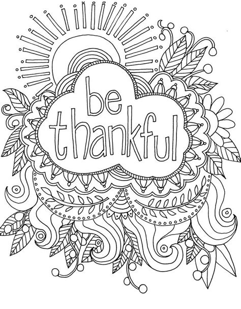 gratitude coloring page printable