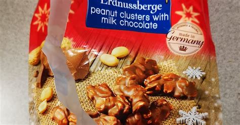Winternacht Peanut Clusters With Milk Chocolate Erdnussberge Aldi