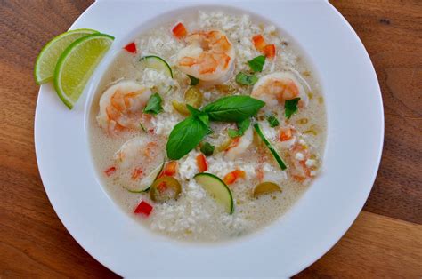 Thai Coconut Shrimp Soup Real Healthy Recipes