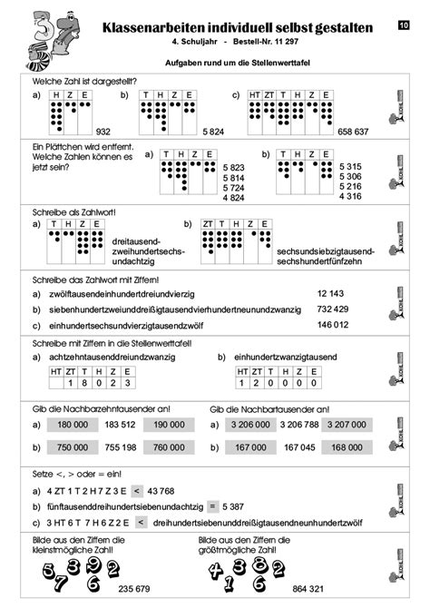 klassenarbeiten mathe klasse