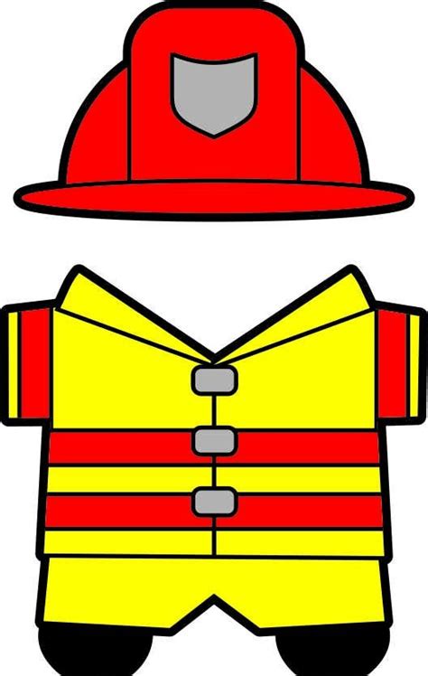 firefighter hat templates    clipartmag