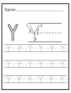 uppercase letter  worksheets  printable preschool  kindergarten