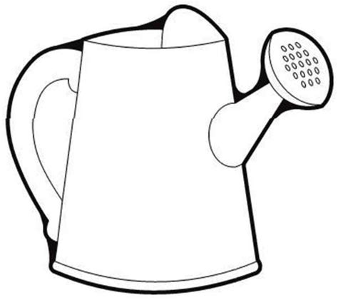 watering  picture  watering  coloring page coloring pages