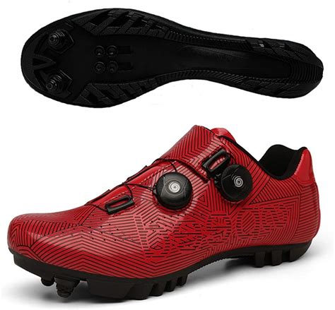 cycling shoes mens mtb road bike shoes compatible cleats peloton shoe  spd  delta