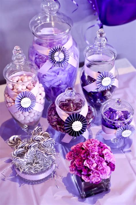 purple party theme ideas  purple party quinceanera party party themes