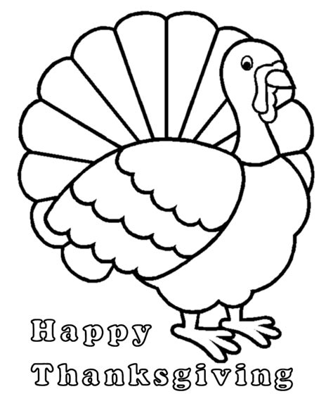 happy thanksgiving coloring pages coloring home