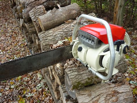 vintage chainsaw collection pm power machinery