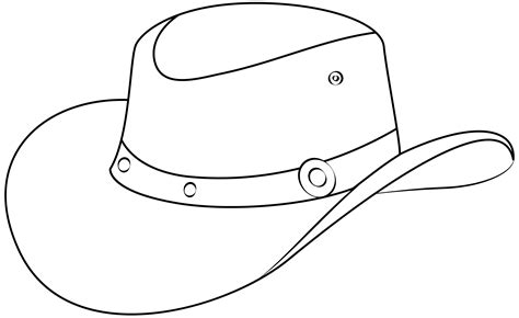 cowboy hat printable template  printable papercraft templates