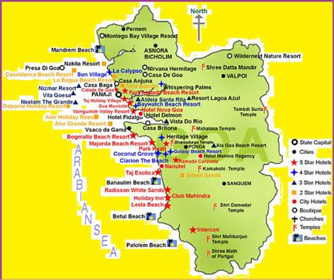 south india tourism goa tourism map tourist attractions in goa goa