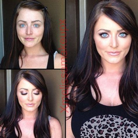 Girls Before And After Professional Makeup Page 1