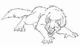 Werewolf Lupi Mannari Underworld Werewolves Lupo Mannaro Getdrawings Lineart Img07 sketch template
