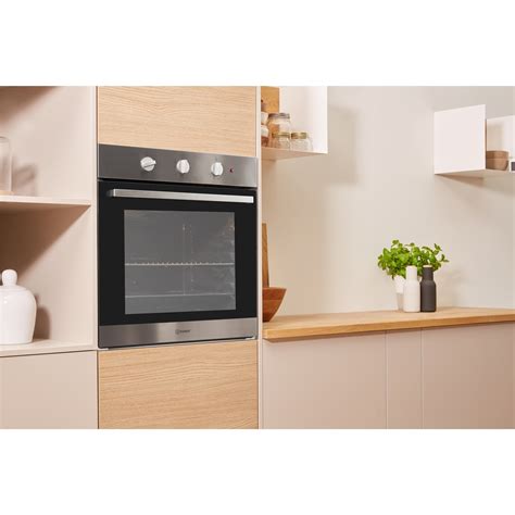 indesit aria electric conventional single oven stainless steel ifwixuk appliances direct