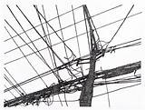 Pole Telephone Drawings Drawing Utility Mcguire Michael Paintingvalley Getdrawings sketch template
