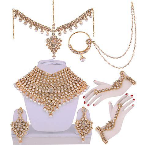 Buy Wedding And Engagement Bridal Jewellery Set For Women