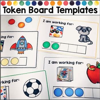 token board templates  exceptional thinkers teachers pay teachers