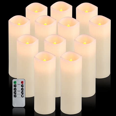 flameless candles battery operated  candles set